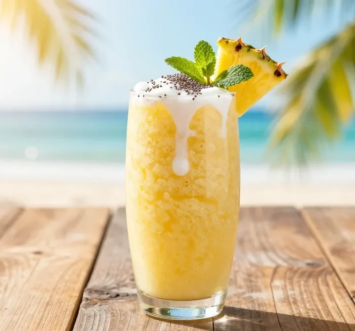 Pineapple Smoothie Recipe (Tropical, Creamy, Refreshing) to Bliss
