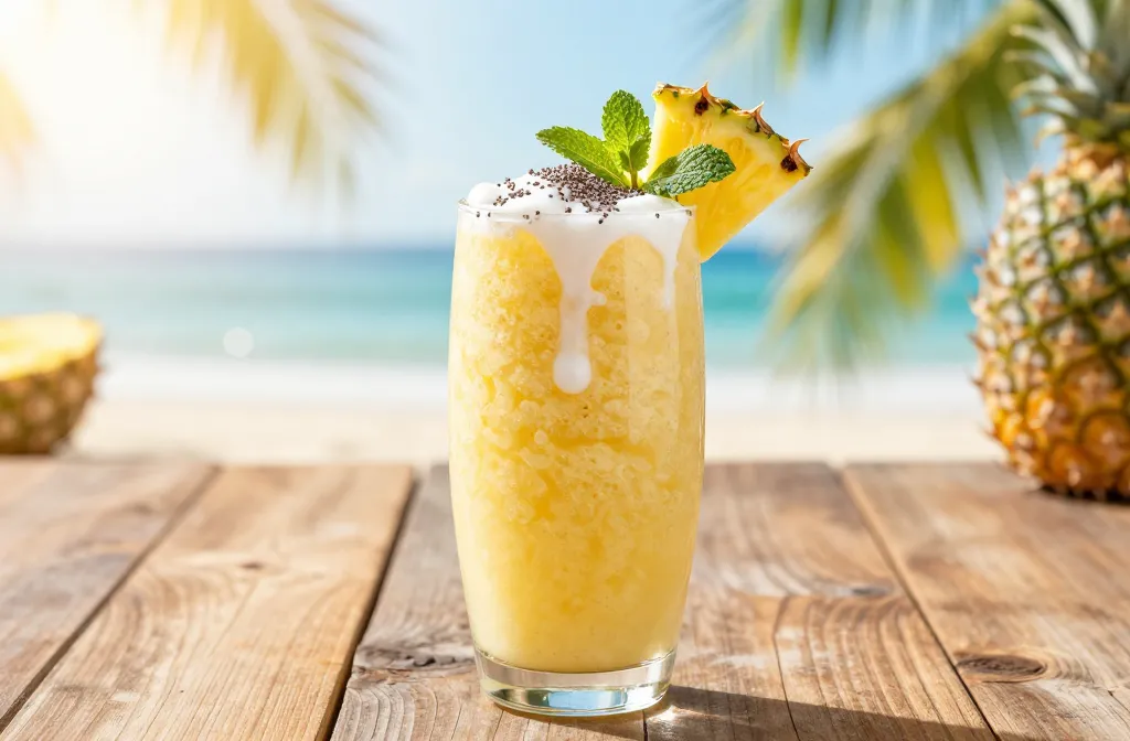 Pineapple Smoothie Recipe (Tropical, Creamy, Refreshing) to Bliss