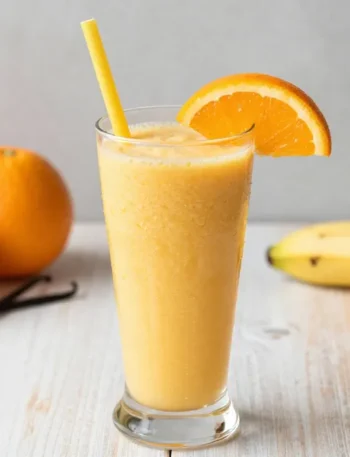 Tasty Orange Smoothie Recipe with Banana + Vanilla (Creamy, Citrusy, Classic)