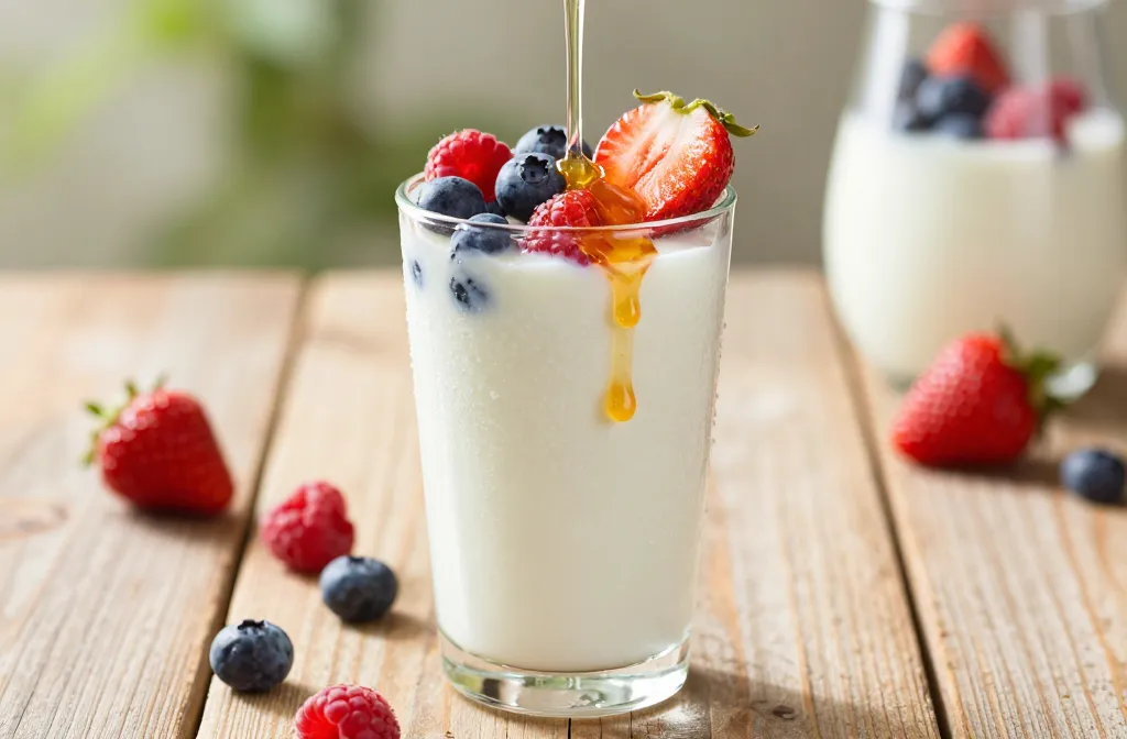 Boost Your Morning: Kefir Smoothie Recipe with Berries + Honey (Tangy, Protein-Rich, Easy)