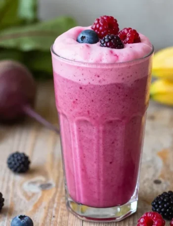Magical Beet Smoothie Recipe with Berries + Banana (Sweet, Vibrant, Smooth)