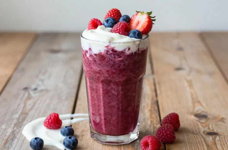 Mixed Berry Smoothie Recipe with Frozen Berries + Yogurt (Thick, Vibrant) – Spoonable Perfection