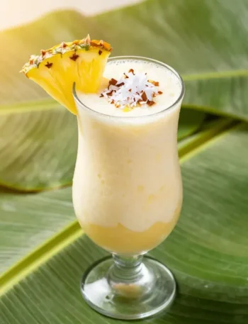 Dreamy Pina Colada Smoothie Recipe with Pineapple + Coconut Milk (Creamy, Tropical)