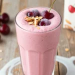 Your New Obsession: Cherry Smoothie Recipe with Frozen Cherries + Almond Milk (Rich, Fruity)