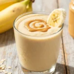 The Best Banana Smoothie with Peanut Butter + Oats (Filling, Gym-Friendly)
