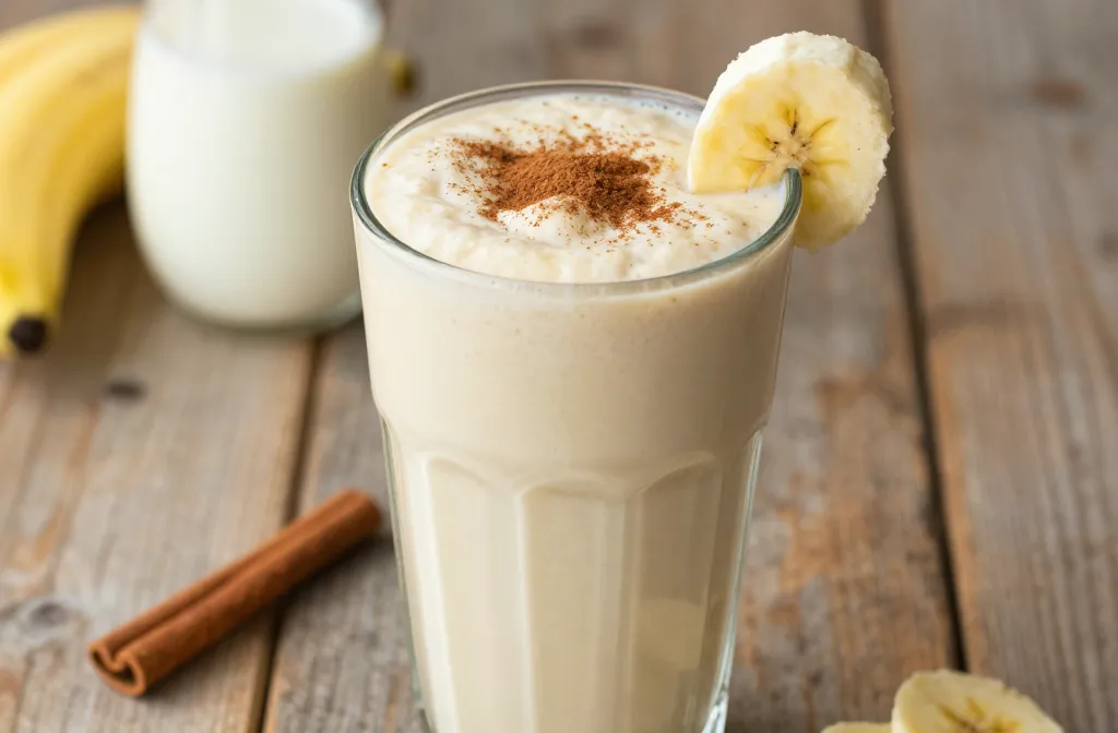 Crave-Worthy Banana Smoothie Recipe with Milk + Cinnamon (Simple, Thick, Classic)