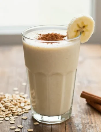Banana Smoothie Recipe with Oats + Cinnamon (Filling, Cozy, Breakfast-Ready) You’Ll Crave Daily