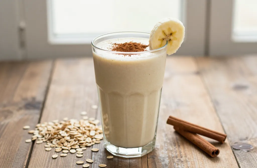 Banana Smoothie Recipe with Oats + Cinnamon (Filling, Cozy, Breakfast-Ready) You’Ll Crave Daily