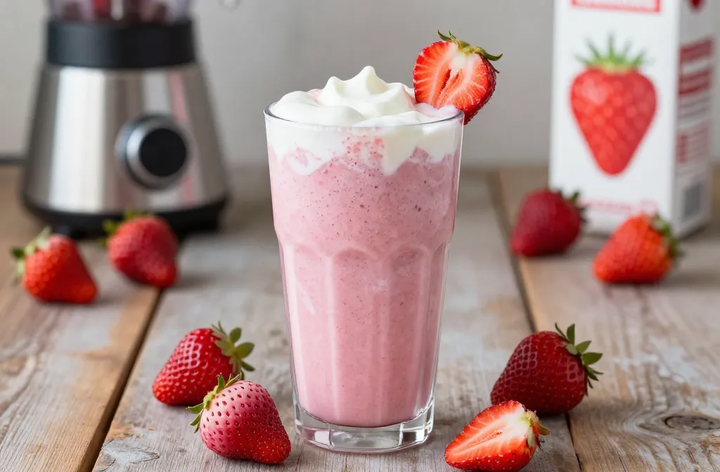 Strawberry Smoothie Recipe with Frozen Strawberries + Yogurt (Thick, Classic, Creamy) You’Ll Crave