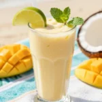 Tropical Bliss: Mango Smoothie Recipe with Coconut Milk + Lime (Tropical, Silky, Bright)