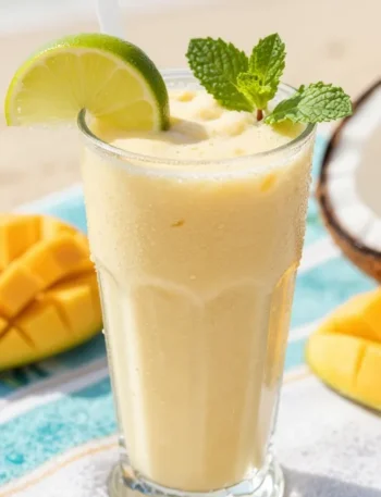 Tropical Bliss: Mango Smoothie Recipe with Coconut Milk + Lime (Tropical, Silky, Bright)