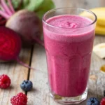 Ultimate Beetroot Smoothie with Berries + Banana (Vibrant, Sweet, Smooth)