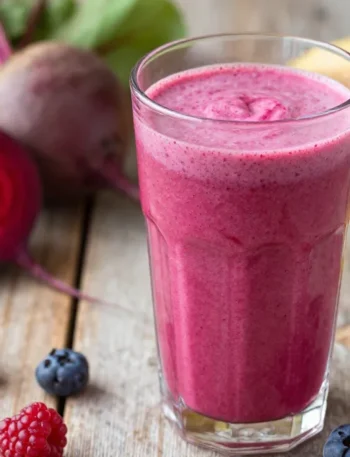 Ultimate Beetroot Smoothie with Berries + Banana (Vibrant, Sweet, Smooth)
