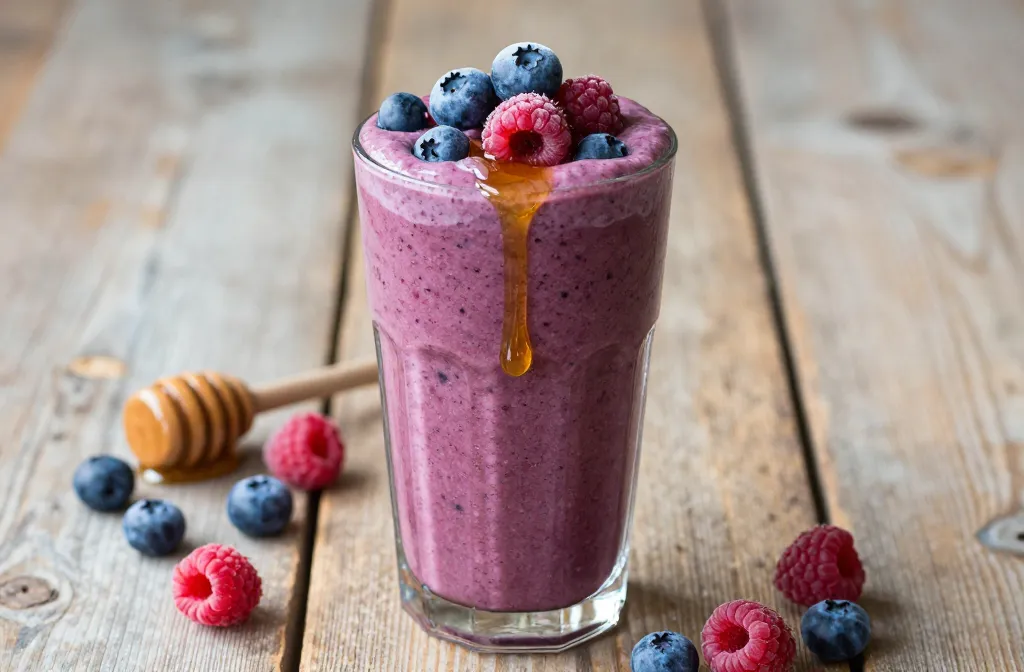 Mixed Berry Smoothie with Greek Yogurt + Honey (Thick, Sweet-Tart, Easy) – Creamy Bliss!