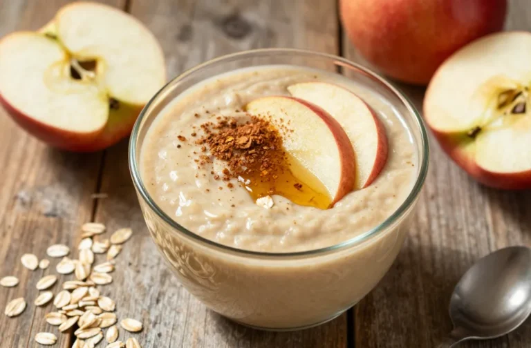 Apple Pie Smoothie with Oats + Cinnamon (Cozy, Filling, Blender Dessert) – the Ultimate Comfort Drink