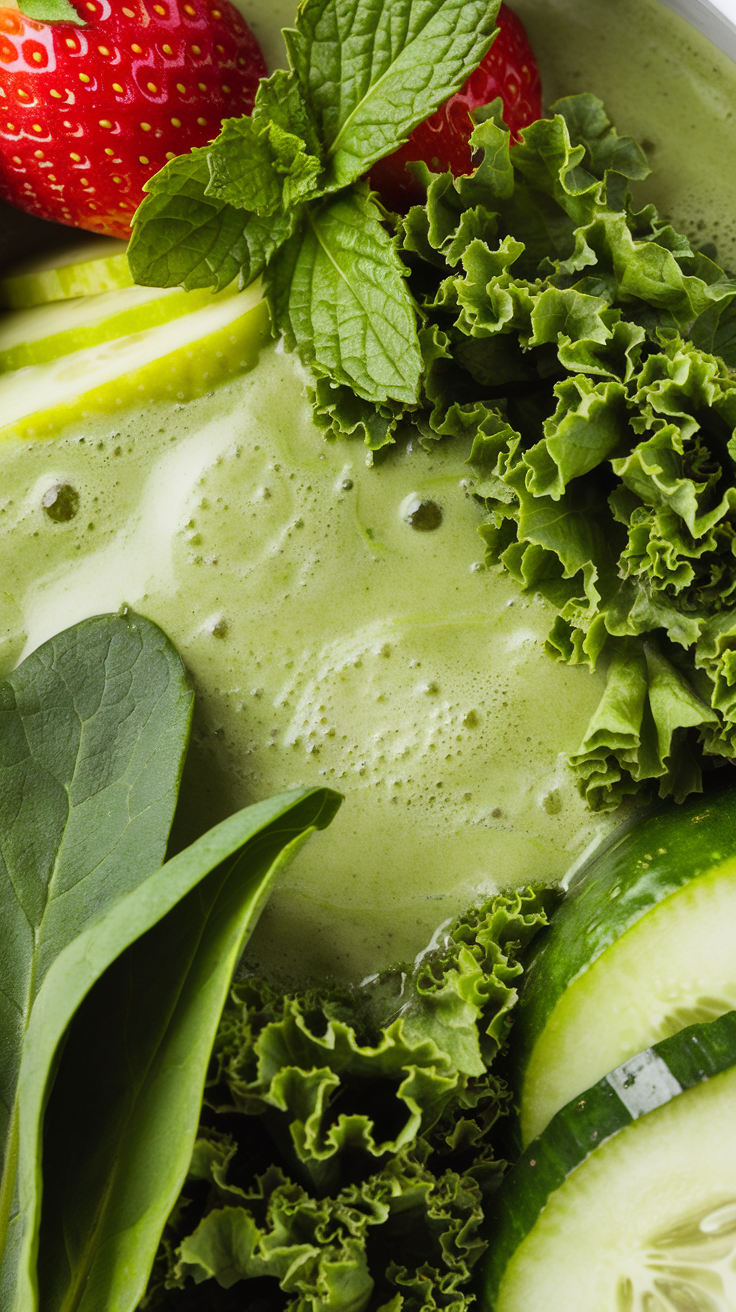 Simple Green Smoothie With 5 Ingredients - green smoothie ingredients