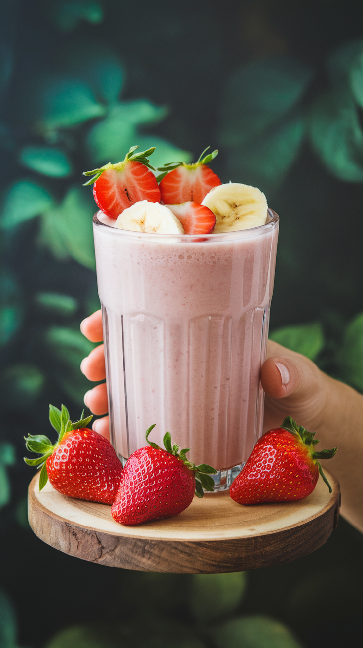 Strawberry Banana Smoothie That Never Fails - strawberry banana smoothie