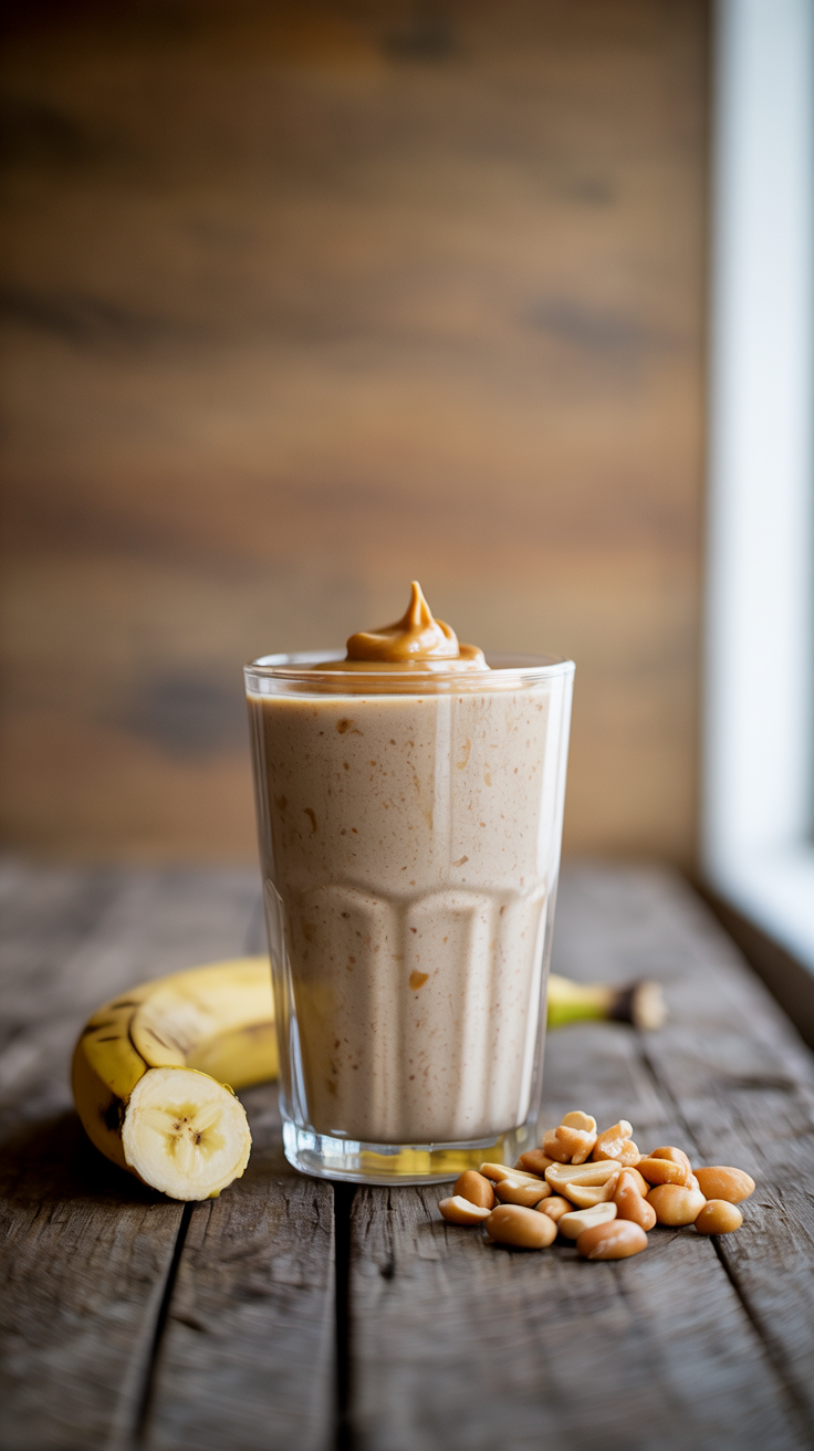 10 Easy Smoothies for Busy Mornings - The Classic Banana-Peanut Butter Power-Up