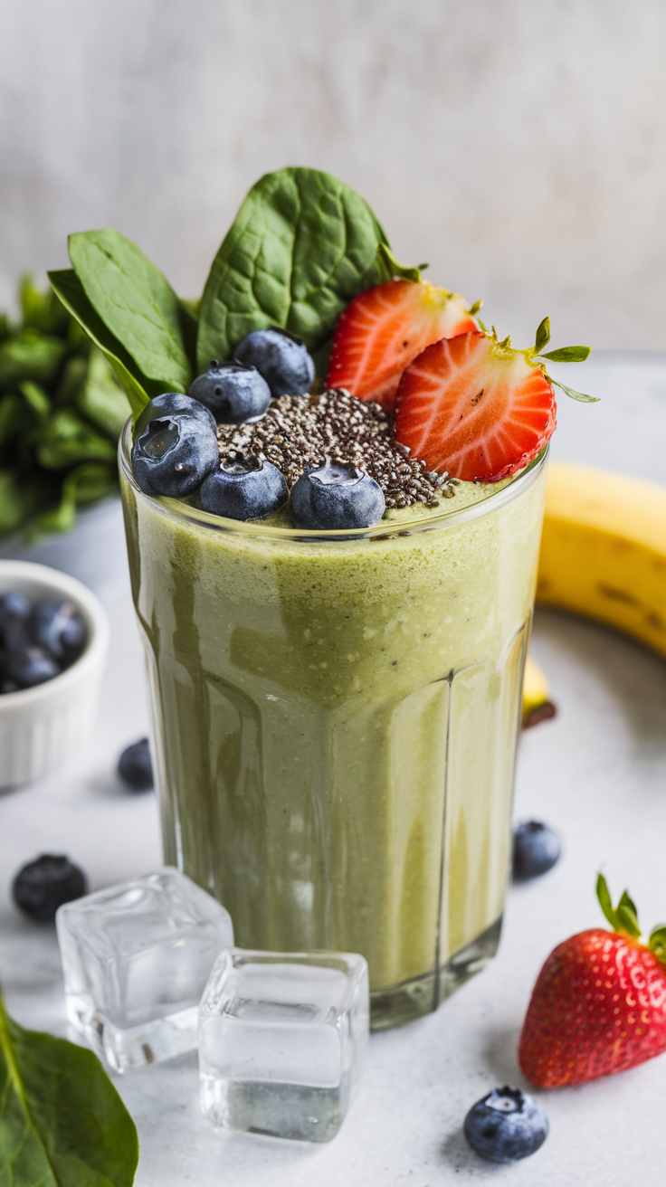 8 Green Smoothies That Don’t Taste Like Salad - Berry Lemon Glow-Up