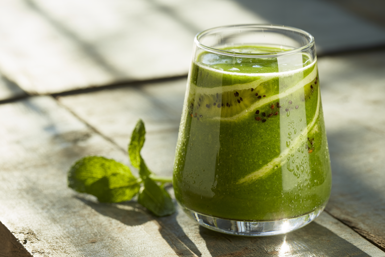 5-Minute Smoothie You Can Make Half Asleep - smoothie in glass