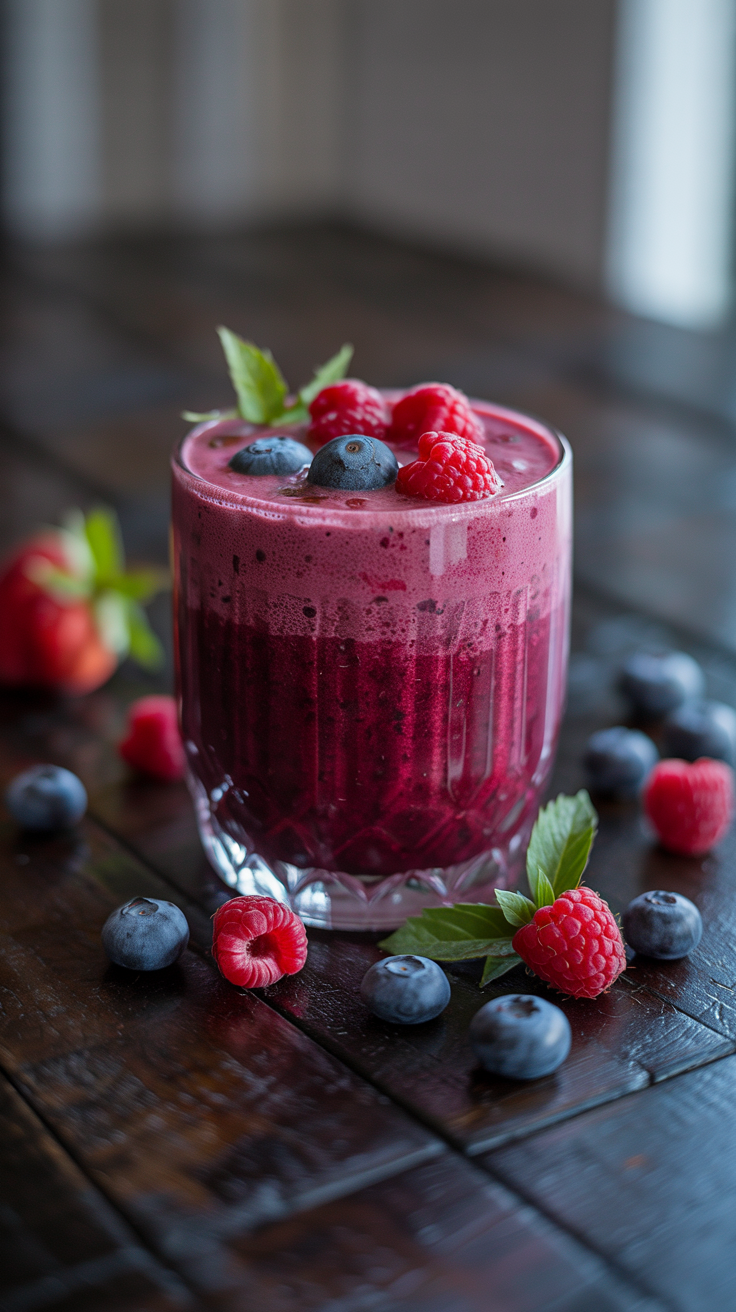 Best Smoothie for Weight Loss (That You’ll Actually Drink) - berry weight loss smoothie