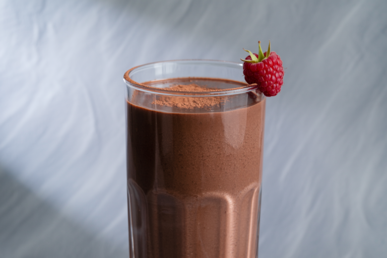 Smoothie That Tastes Like Chocolate Milkshake - chocolate smoothie glass