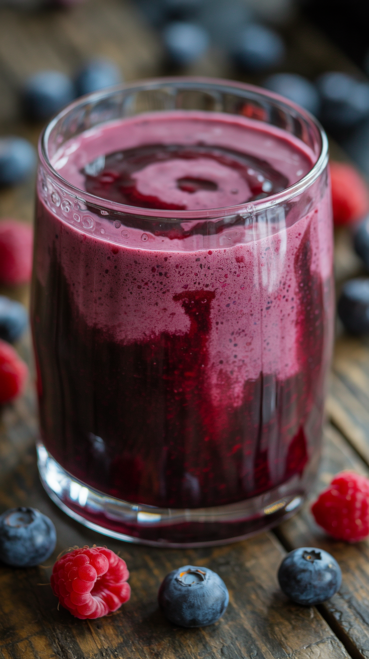Lazy Smoothie That Still Tastes Amazing - berry smoothie ingredients