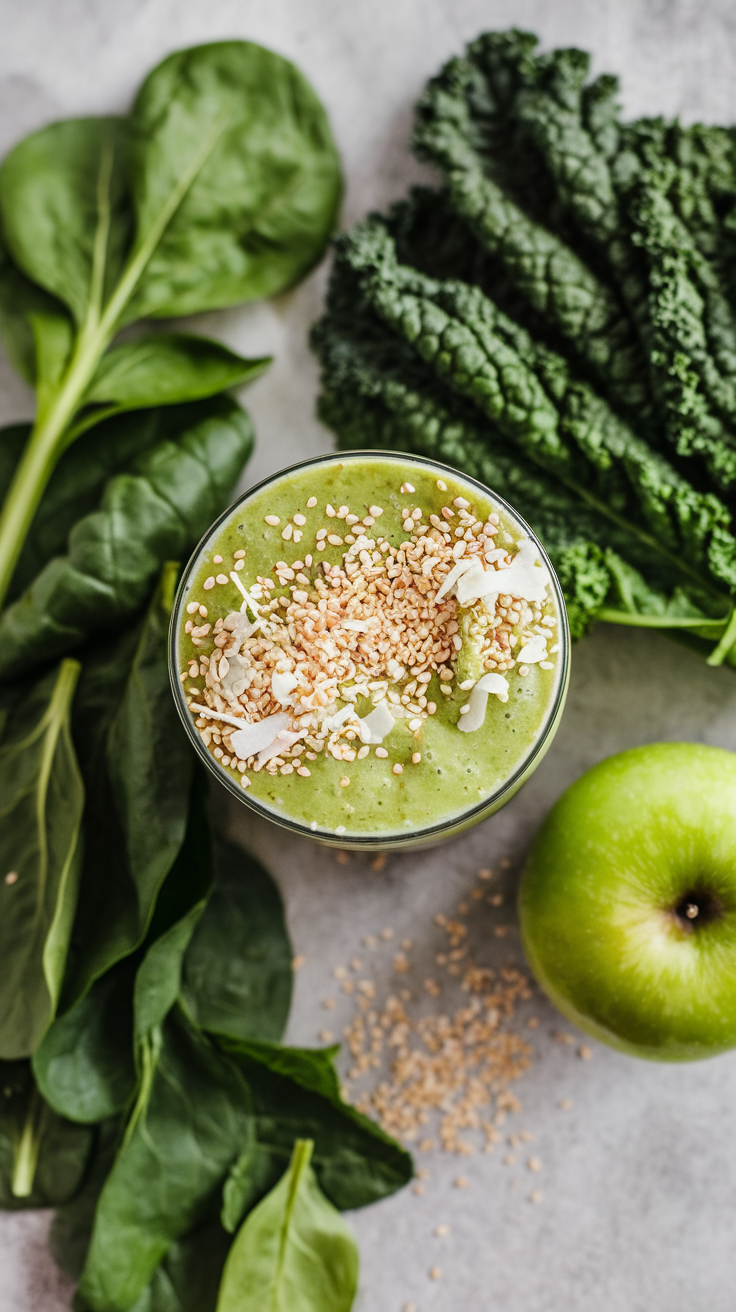 Green Smoothie That’s Light, Fresh, and Easy - green smoothie ingredients