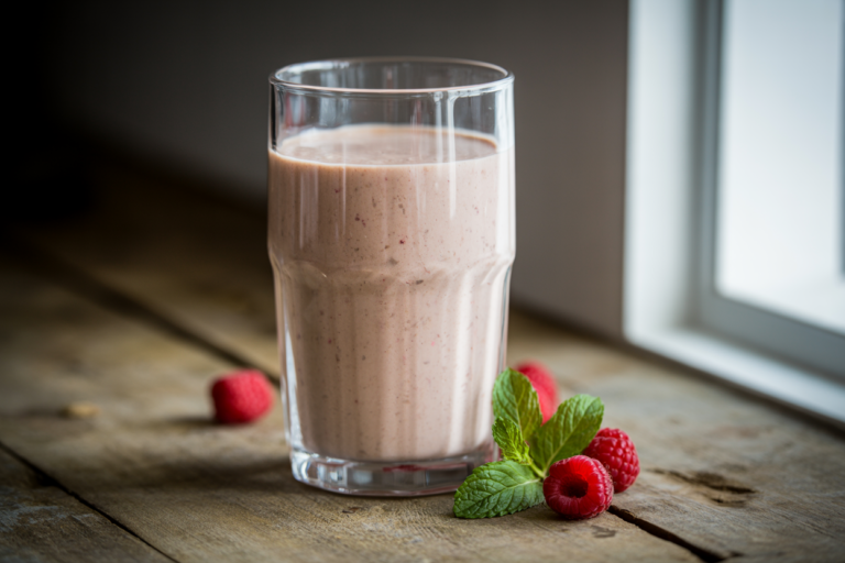 Smoothie for When You Have Nothing in the Fridge - smoothie in glass