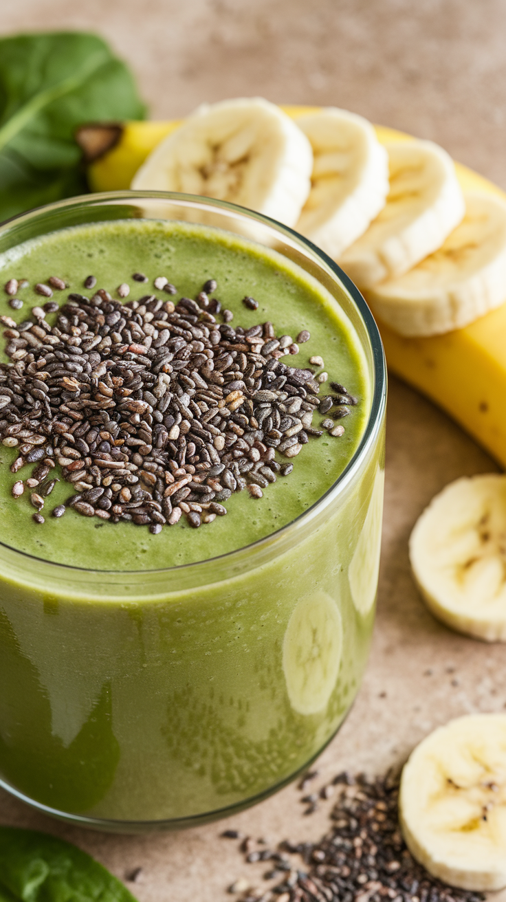 Green Smoothie for People Who Hate Green Smoothies - spinach banana smoothie