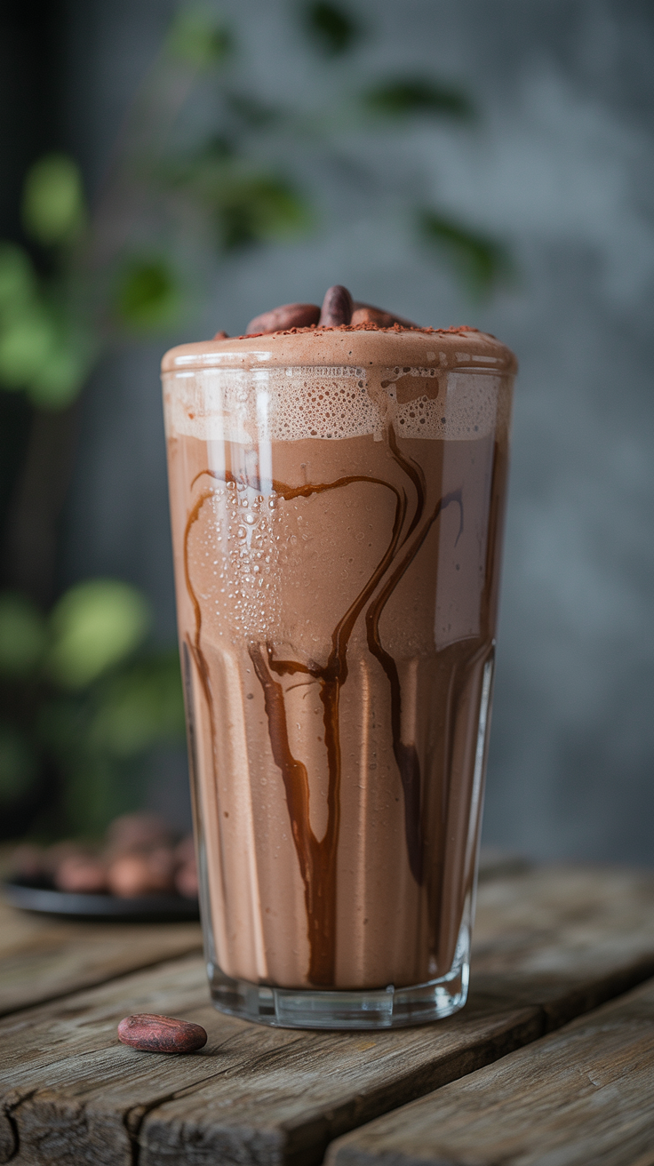 8 Smoothies That Taste Like a Treat - Mocha Milkshake Energy