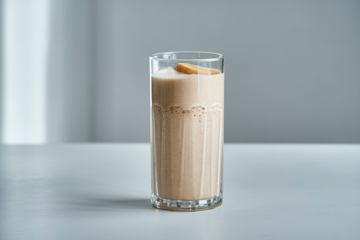 Dessert Smoothie You Can Make Every Day - dessert smoothie glass