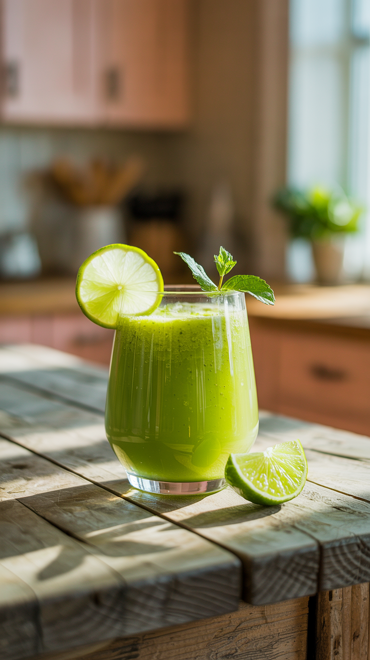 8 Smoothies That Taste Like a Treat - Key Lime Pie Mood Booster