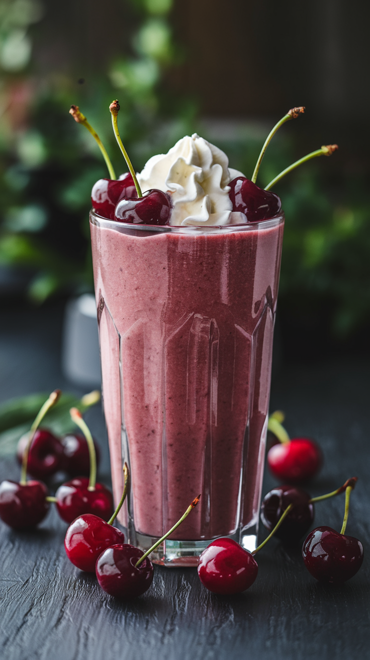 7 Smoothies You’ll Want Every Morning - Chocolate Cherry Mood Booster