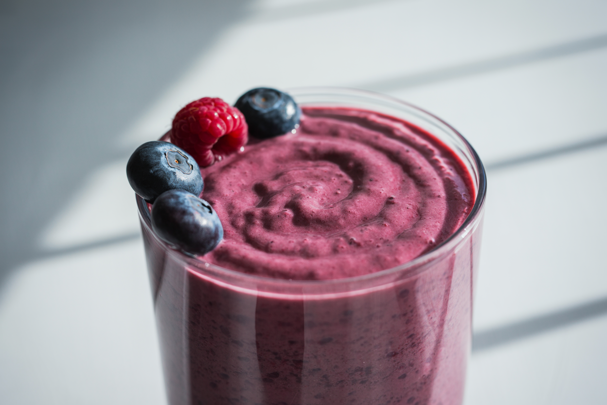 Best Smoothie for After a Workout - post-workout smoothie glass
