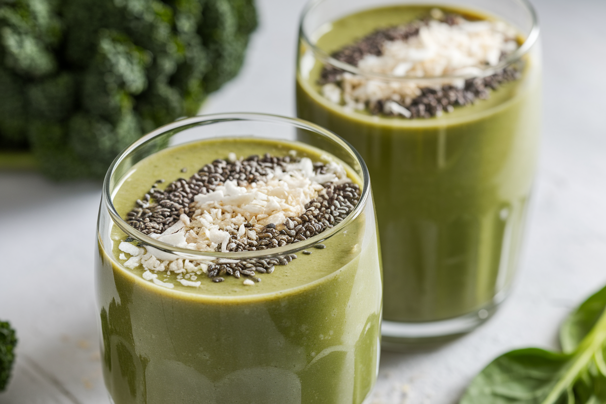 10 High Protein Smoothies That Actually Taste Good - protein smoothie glasses