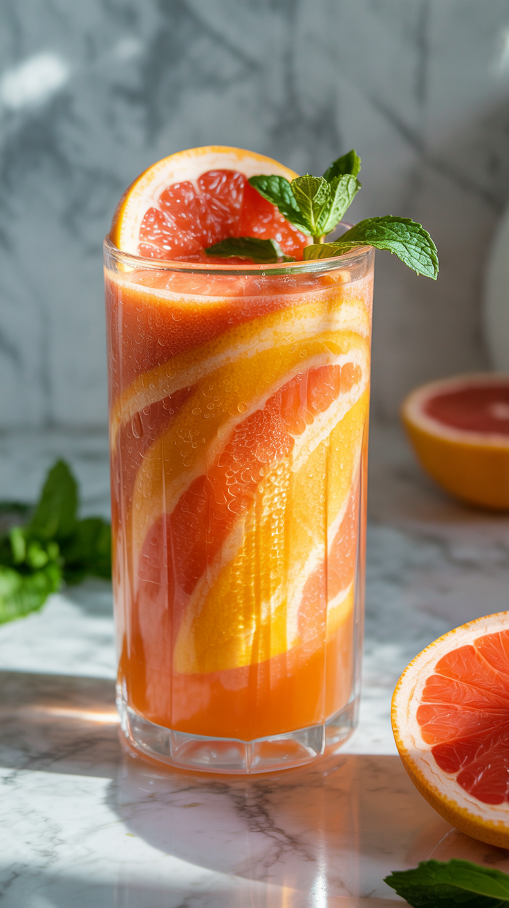 10 Easy Smoothies for Busy Mornings - Citrus Sunrise Smoothie