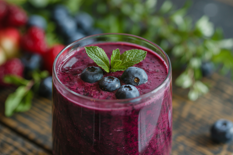 Best Smoothie for Weight Loss (That You’ll Actually Drink) - berry weight loss smoothie