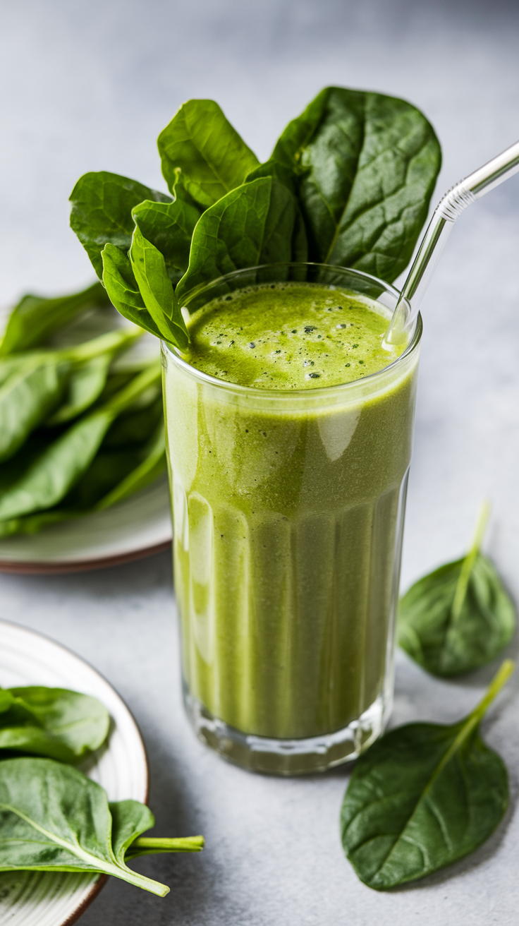 How to Make a Green Smoothie That Actually Tastes Good - spinach fruit smoothie