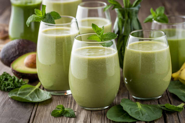 8 Smoothies That Keep You Full for Hours - smoothie glasses assortment