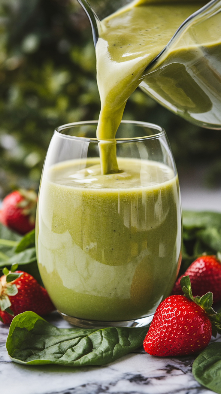 Spinach Smoothie That Tastes Surprisingly Sweet - spinach fruit smoothie