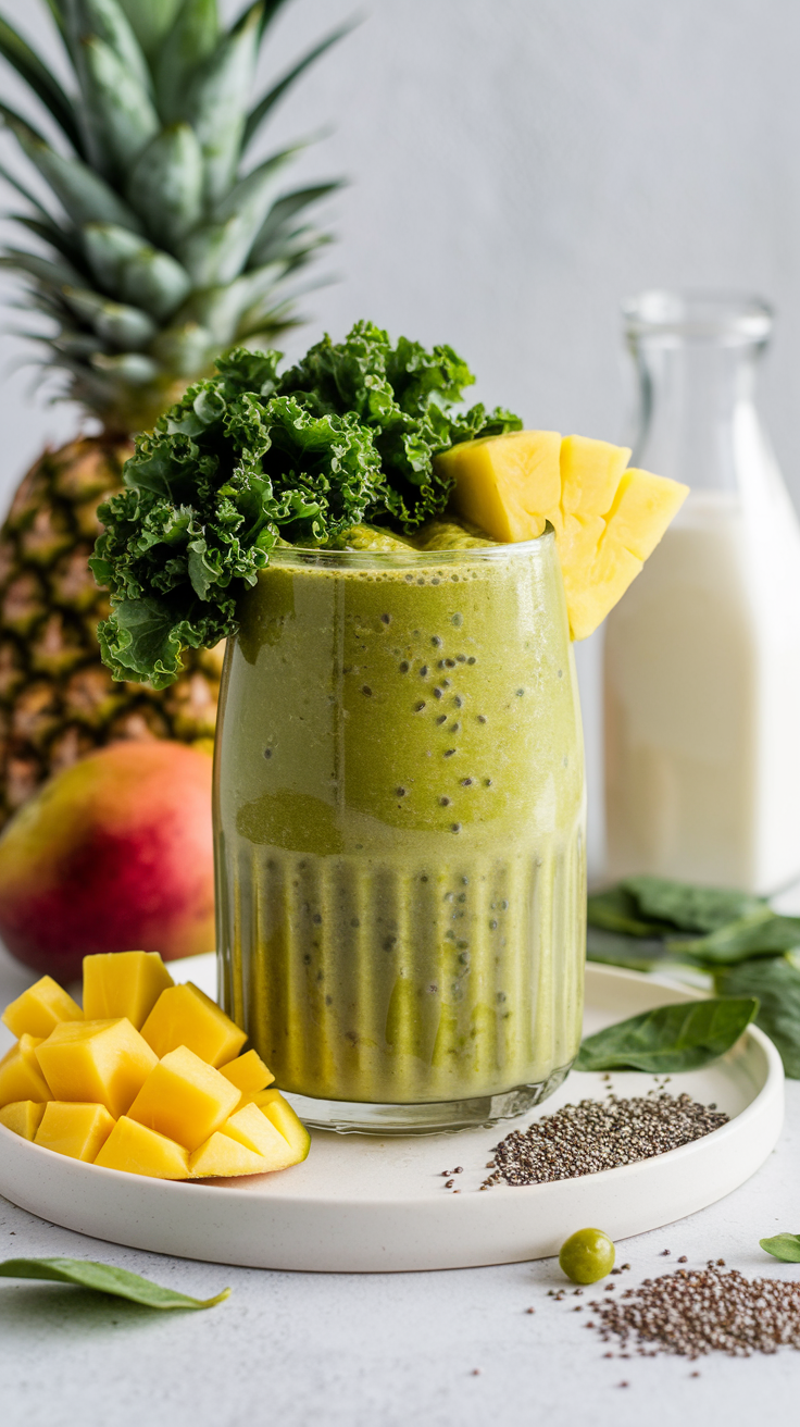 8 Green Smoothies That Don’t Taste Like Salad - The Tropical Fake-Out