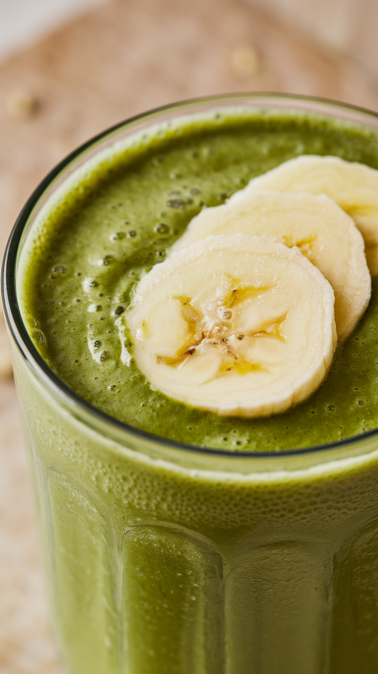 Banana Spinach Smoothie That Just Works - banana spinach smoothie