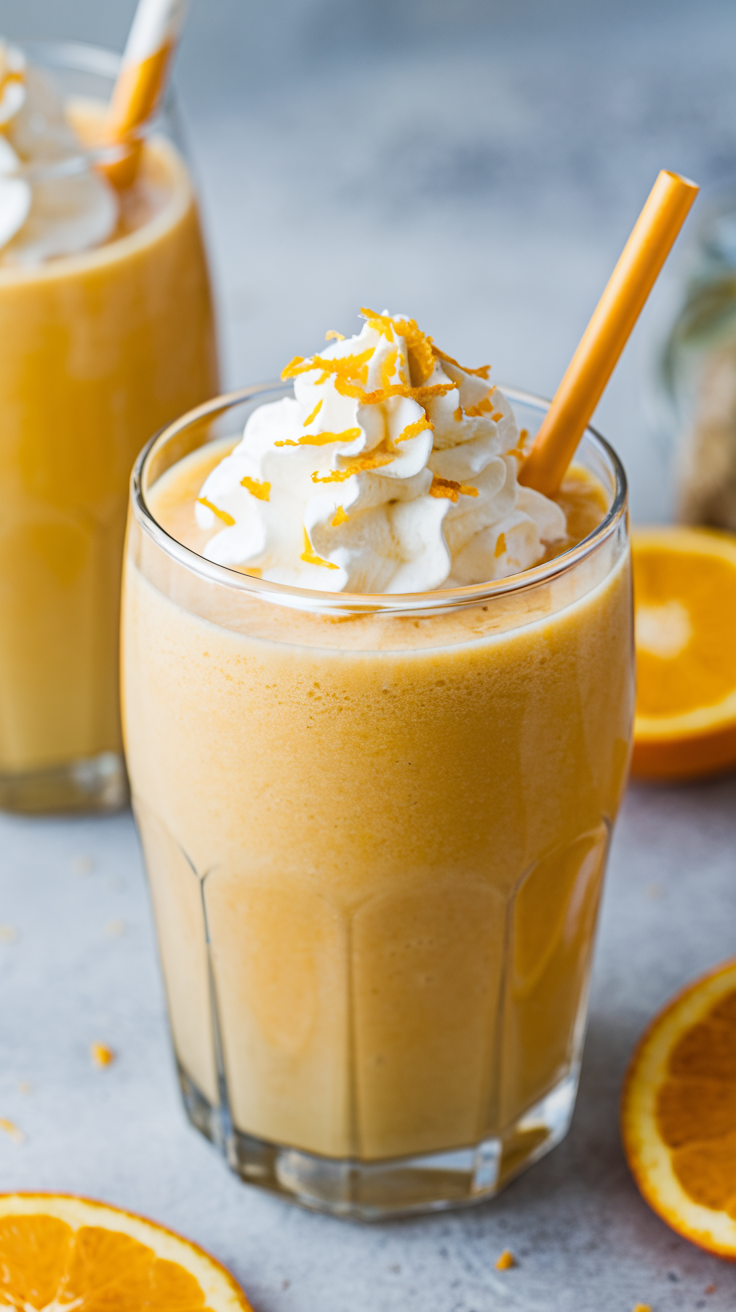 9 Smoothies That Feel Like Dessert (But Aren’t) - Orange Creamsicle Throwback