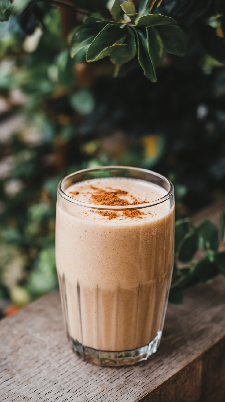 7 Smoothies You’ll Want Every Morning - Apple Pie Smoothie That Tastes Like Fall All Year