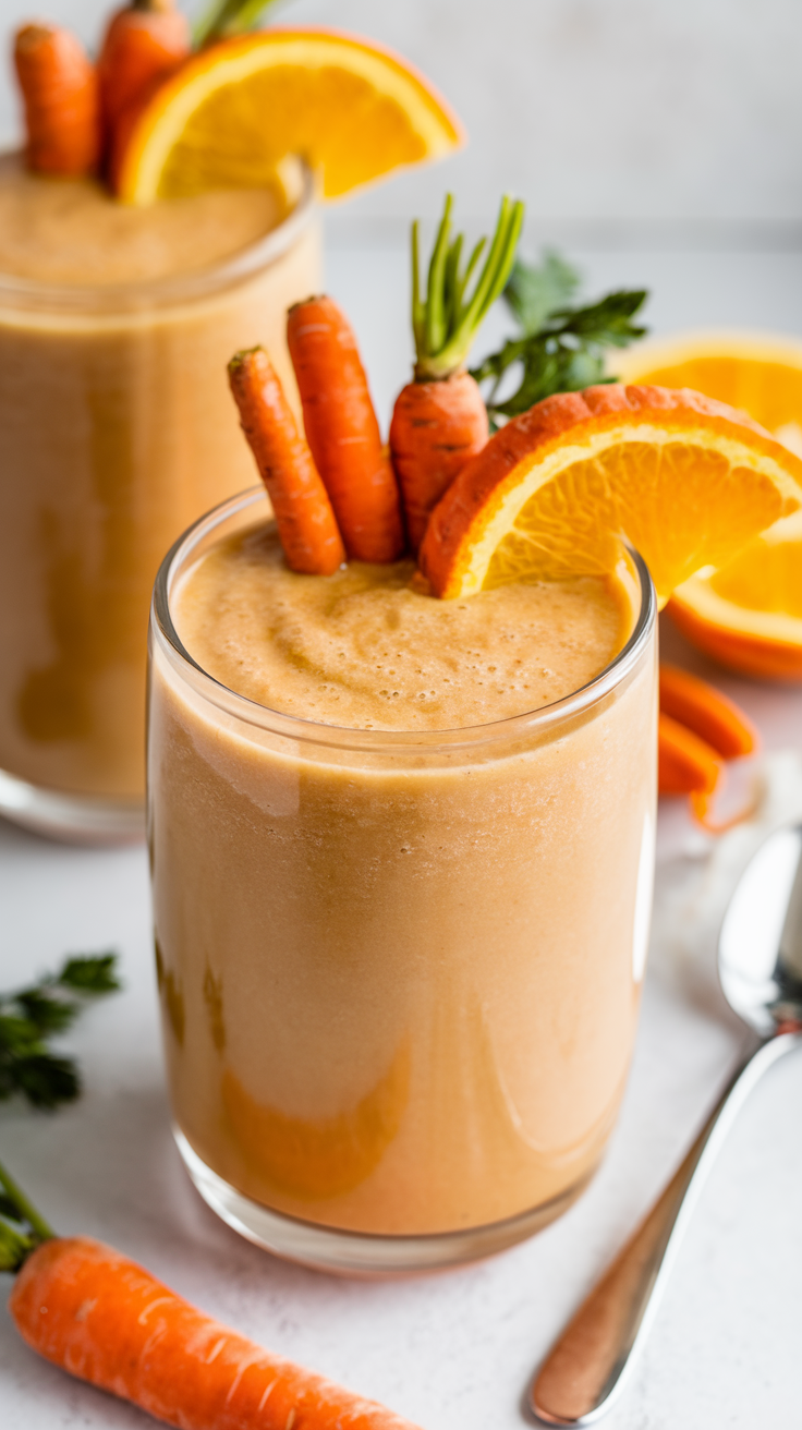 10 Detox Smoothies That Actually Taste Good - Carrot Cake Vibes, Minus the Cake