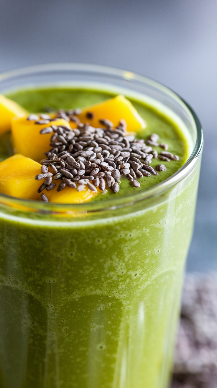Everyday Green Smoothie You Won’t Get Tired Of - spinach mango smoothie