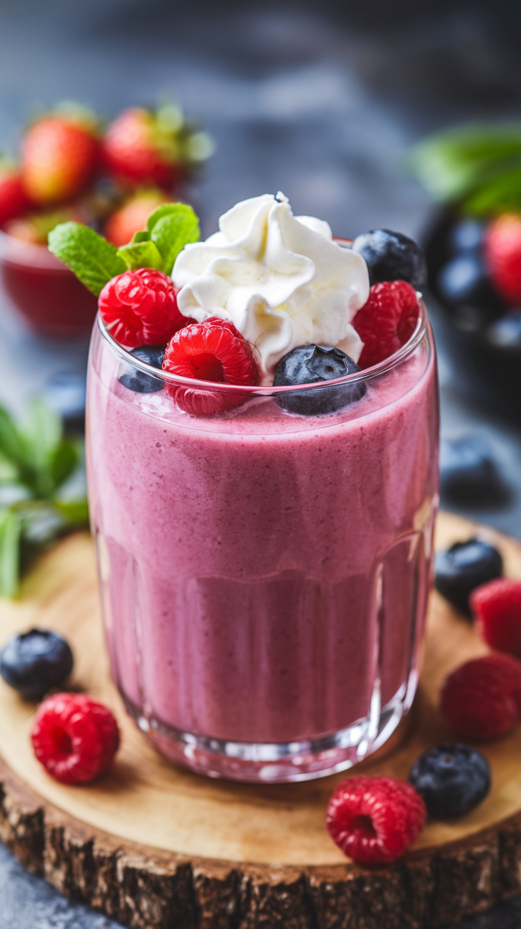 7 Smoothies You’ll Want Every Morning - The Creamy Berry No-Brainer