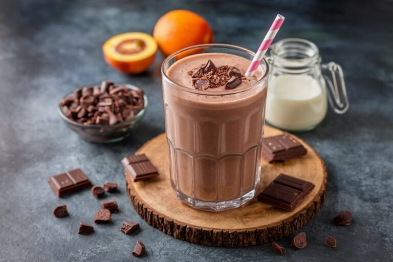 Chocolate Smoothie That Feels a Little Too Good