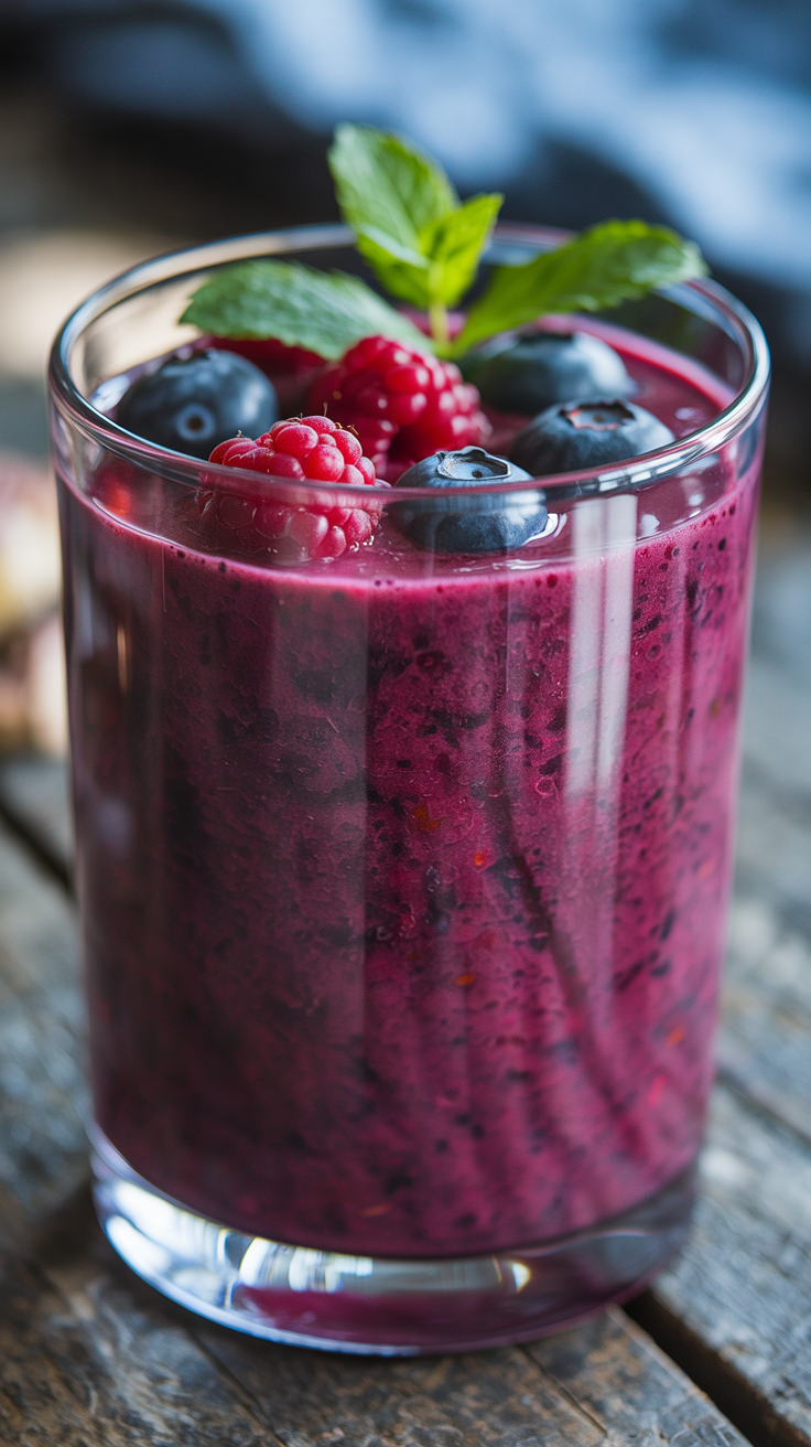 No-Fuss Smoothie That Always Works - berry smoothie ingredients